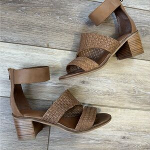 Diba True Brown “Can’t Wait” Block Heels